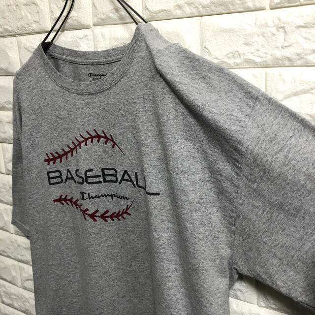 Champion(チャンピオン)のチャンピオン　ベースボール　プリントTシャツ　メンズXLサイズ メンズのトップス(Tシャツ/カットソー(半袖/袖なし))の商品写真