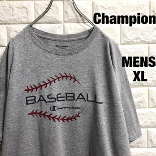 チャンピオン(Champion)のチャンピオン　ベースボール　プリントTシャツ　メンズXLサイズ(Tシャツ/カットソー(半袖/袖なし))