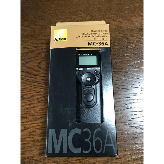 （未使用品）Nikon リモートコード MC-36A