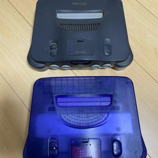 ニンテンドウ64(NINTENDO 64)の任天堂64 本体(家庭用ゲーム機本体)