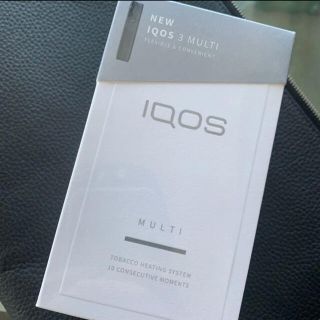 アイコス(IQOS)のiQOS3 マルチ　グレー　掲載本日まで(タバコグッズ)