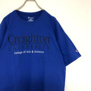 チャンピオン(Champion)のChampion Tシャツ 半袖 カットソー カレッジ アメリカ古着(Tシャツ/カットソー(半袖/袖なし))