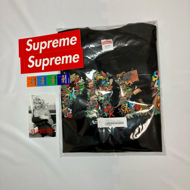 Supreme(シュプリーム)のSupreme シュプリーム Toy Pile Tee 黒L メンズのトップス(Tシャツ/カットソー(半袖/袖なし))の商品写真