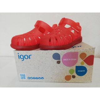 igor サンダル (13～14cm) レッド(サンダル)