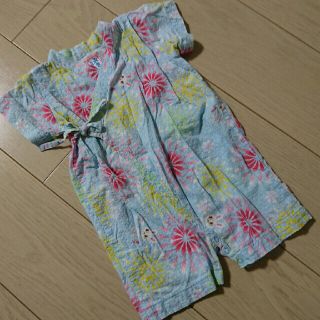 ミキハウス(mikihouse)のミキハウス 甚平 60～70cm(甚平/浴衣)