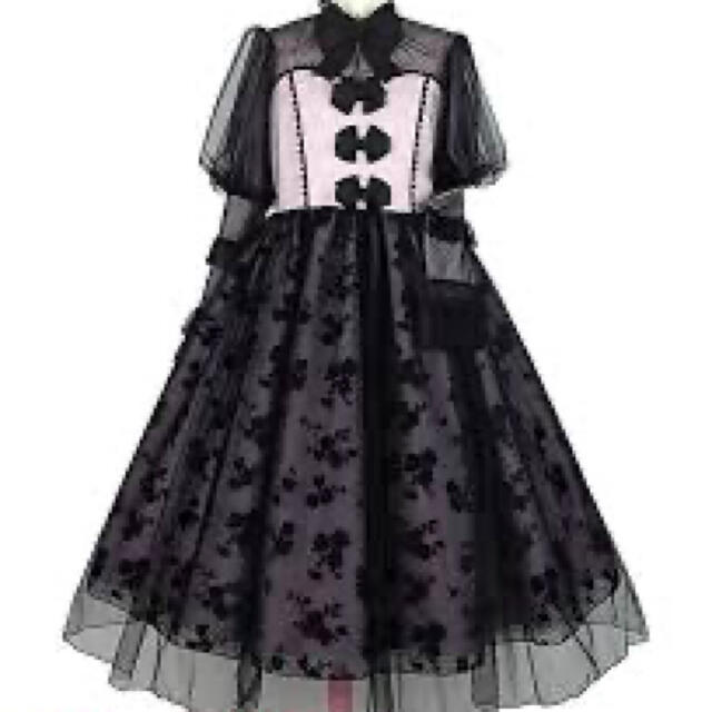 Angelic Pretty(アンジェリックプリティー)のAngelic Pretty Dressy Tulle ワンピース　ピンク レディースのワンピース(ロングワンピース/マキシワンピース)の商品写真