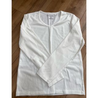 ユナイテッドアローズ(UNITED ARROWS)の【未使用品】ユナイテッドアローズ　ロングTシャツ　白　Mサイズ(Tシャツ/カットソー(七分/長袖))