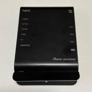 エヌイーシー(NEC)のNEC Aterm WG1200HS2 PA-WG1200HS2(PC周辺機器)