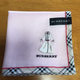 バーバリー(BURBERRY)の【ボブ様専用】BURBERRY バーバリー ハンカチ コート刺繍柄♡(ハンカチ)