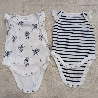 ベビーギャップ(babyGAP)の赤ちゃんロンパース(ノースリーブ)(ロンパース)