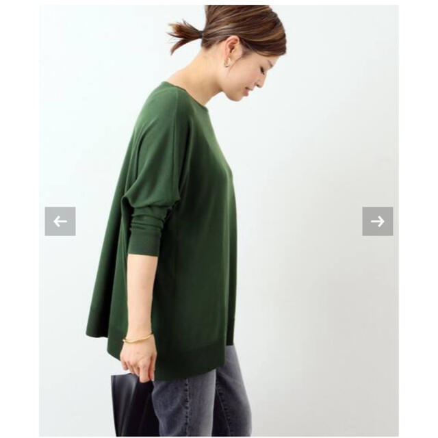 Deuxieme Classe SUVINコットン ボートワイド プルオーバー トップス Deuxieme Classe SUVINコットン ボートワイド プルオーバー トップス