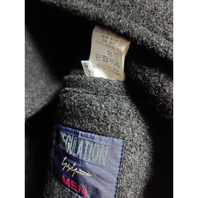 Yohji Yamamoto(ヨウジヤマモト)のヨウジヤマモト 19aw ヘチマコート メンズのジャケット/アウター(チェスターコート)の商品写真