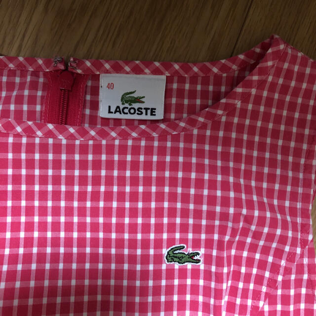 LACOSTE(ラコステ)のラコステ　ワンピース レディースのワンピース(ひざ丈ワンピース)の商品写真