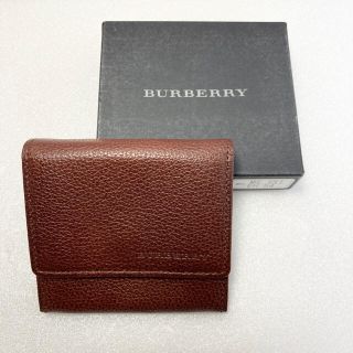 バーバリー(BURBERRY)の【バーバリー】 レザー コインケース 6ポケット【箱付】(コインケース)