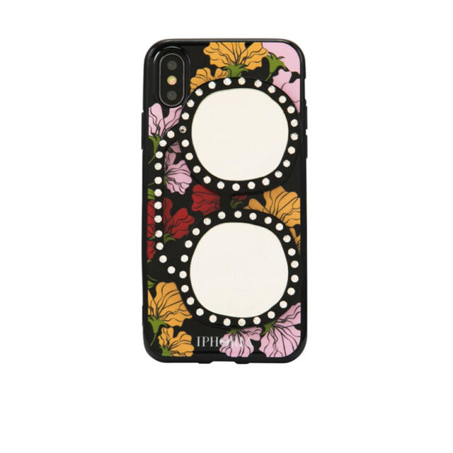 IPHORIA(アイフォリア)のiPhone X/XS - Floral Love With Glasses スマホ/家電/カメラのスマホアクセサリー(iPhoneケース)の商品写真