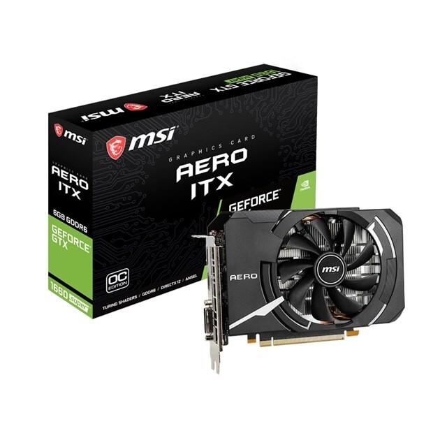 新品本物 MSI OC ITX AERO SUPER 1660 GTX GeForce PCパーツ - mahweb.com
