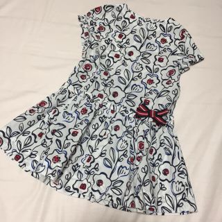 プチバトー(PETIT BATEAU)のお値下げ  プチバトー    ワンピース  24m  86㎝(ワンピース)