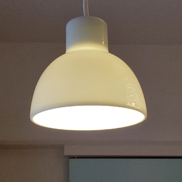 MUJI (無印良品) - 廃盤 無印良品 磁器ペンダントライト 小 の MUJI (無印良品) - 廃盤 無印良品 磁器ペンダントライト 小 の