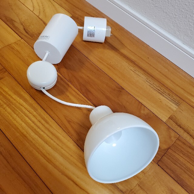 MUJI (無印良品) - 廃盤 無印良品 磁器ペンダントライト 小 の MUJI (無印良品) - 廃盤 無印良品 磁器ペンダントライト 小 の