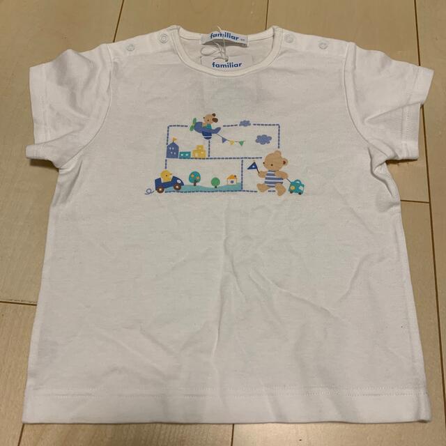 新品タグ付き　ファミリア　ファミちゃんTシャツ　90