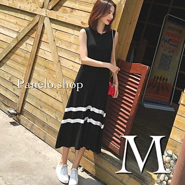 レディース ノースリーブ ロングワンピース 黒 Aライン 体型カバー M 春夏の通販 By フォロー割100円引き Shop ラクマ レディース ノースリーブ ロングワンピース 黒 Aライン 体型カバー M 春夏の通販 By フォロー割100円引き Shop ラクマ