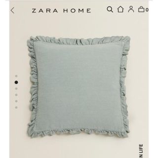 ザラホーム フリル クッションカバーの通販 13点 Zara Homeのインテリア 住まい 日用品を買うならラクマ