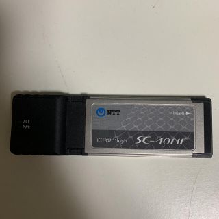 エヌティティドコモ(NTTdocomo)のSC-40NE 無線LANカード(PC周辺機器)