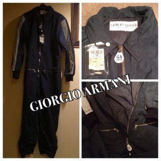 ジョルジオアルマーニ(Giorgio Armani)の新品☆レアつなぎ！スキーウェア(オールインワン)