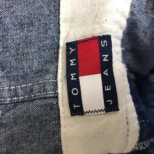 フォロー割限定特価　カナダ製　90’s TOMMY JEANS オーバーオール　 メンズのパンツ(サロペット/オーバーオール)の商品写真