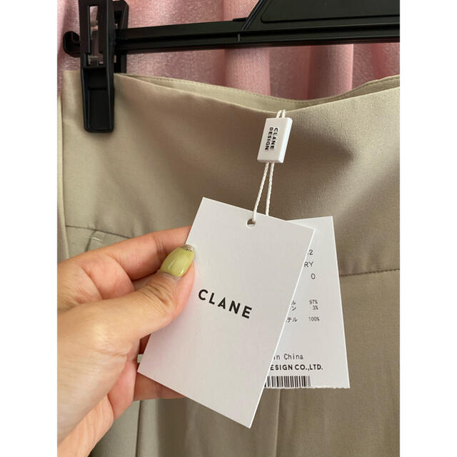 CLANE クラネ新作新品タグ着きOBI PANTS送料無料 レディースのパンツ(カジュアルパンツ)の商品写真