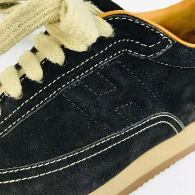 HERMES☆クイック・レディース スエードレザーHロゴスニーカー(351/2
