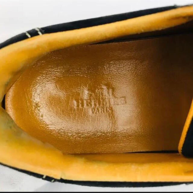 HERMES☆クイック・レディース スエードレザーHロゴスニーカー(351/2