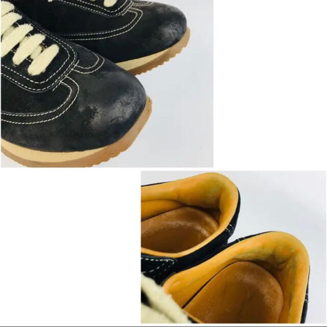 HERMES☆クイック・レディース スエードレザーHロゴスニーカー(351/2