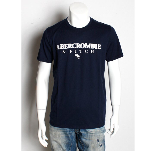 Abercrombie&Fitch(アバクロンビーアンドフィッチ)の【新品・未使用】アバクロAbercrombie&Fitch メンズ ロゴTシャツ メンズのトップス(Tシャツ/カットソー(半袖/袖なし))の商品写真