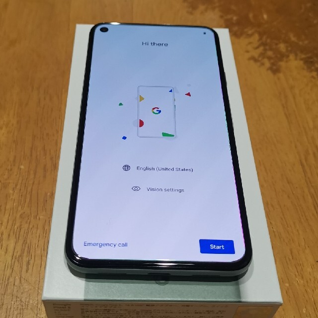 Google Pixel5 ソータセージ　Simフリー 美品