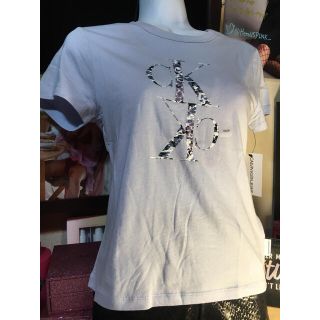 カルバンクライン(Calvin Klein)のCalvin Klein 日本未発売新商品 カルバンクライン ガーリー袖Tシャツ(Tシャツ(半袖/袖なし))