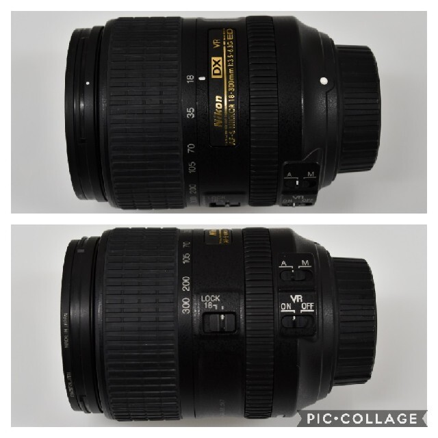 Nikon(ニコン)の【値下げ中】AF-S DX NIKKOR 18-300mm f/3.5-6.3G スマホ/家電/カメラのカメラ(レンズ(ズーム))の商品写真