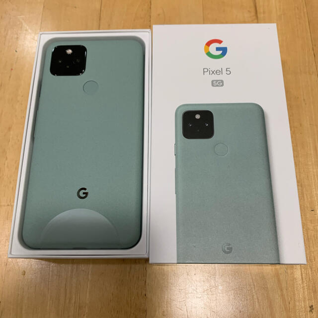 新品未使用　Google Pixel 5 128GB SIMフリースマートフォン/携帯電話