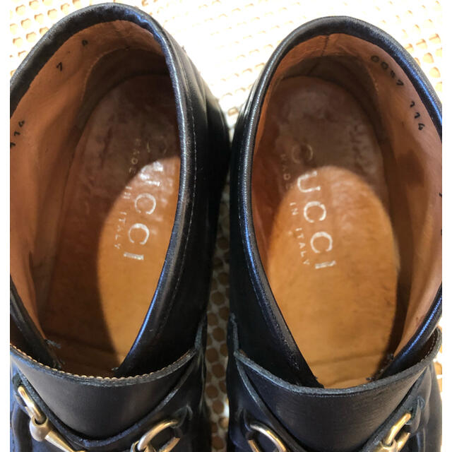 Gucci(グッチ)の【GUCCI】グッチホースビット コマンドソール 7D メンズの靴/シューズ(ブーツ)の商品写真