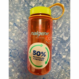 ナルゲン(Nalgene)のナルゲン　ワイドマウスボトル 500ml  ポムグラネイト　新品未使用(登山用品)