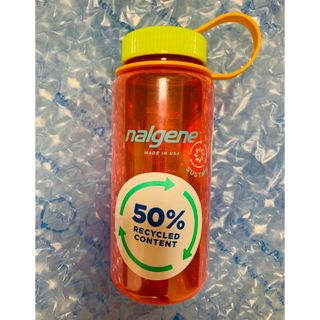 ナルゲン(Nalgene)のナルゲン　ワイドマウスボトル 500ml  ポムグラネイト　新品未使用(登山用品)