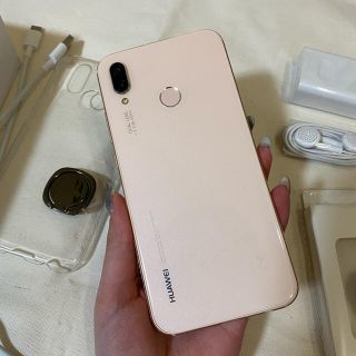 ファーウェイ(HUAWEI)のHUAWEI P20 lite 美品(スマートフォン本体)