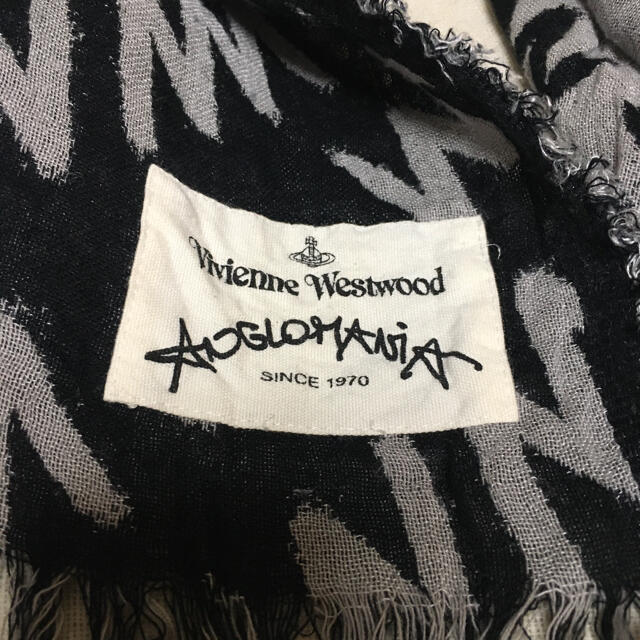 Vivienne Westwood(ヴィヴィアンウエストウッド)のヴィヴィアンウエストウッド　大判ストール レディースのファッション小物(ストール/パシュミナ)の商品写真