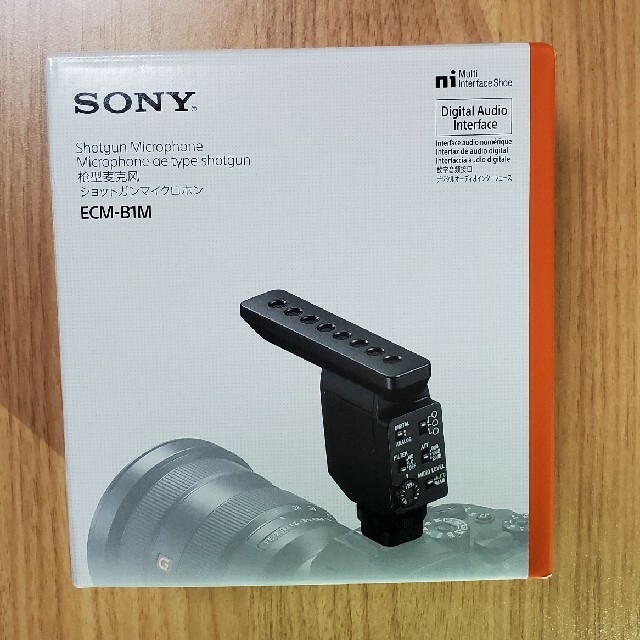 高品質の人気 SONY ショットガンマイクロホン ECM-B1M - その他