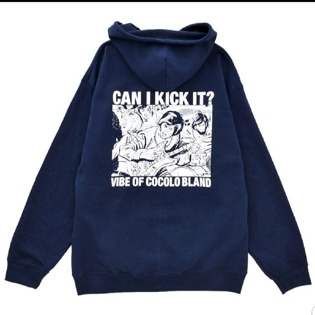 COCOLOBLAND(ココロブランド)のココロブランド CAN I KICK IT ZIP PARKA (NAVY) メンズのトップス(パーカー)の商品写真