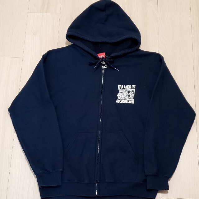 COCOLOBLAND(ココロブランド)のココロブランド CAN I KICK IT ZIP PARKA (NAVY) メンズのトップス(パーカー)の商品写真