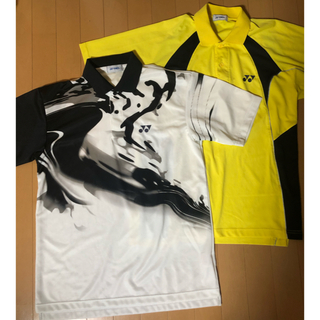 ヨネックス(YONEX)の☆☆☆様専用　ヨネックス  ゲームシャツ　L 半袖　2枚セット　ボタンシャツ(ウェア)