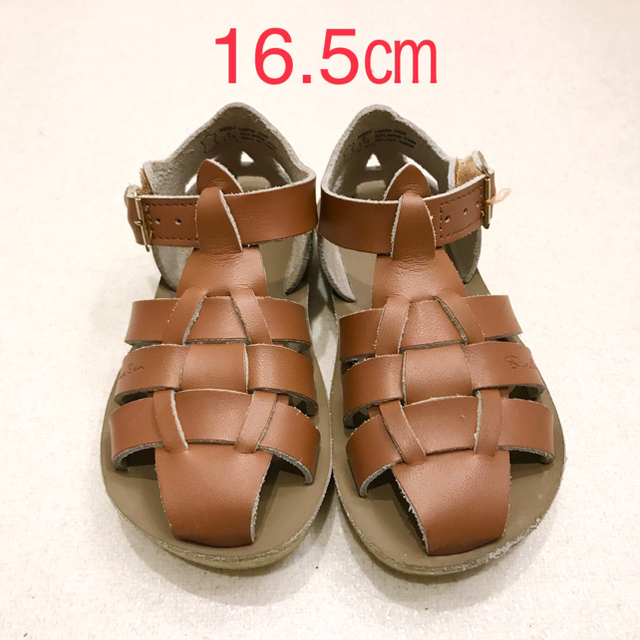 こども ビームス(コドモビームス)の【専用】ソルトウォーターサンダル　saltwater sandals 16.5㎝ キッズ/ベビー/マタニティのキッズ靴/シューズ(15cm~)(サンダル)の商品写真