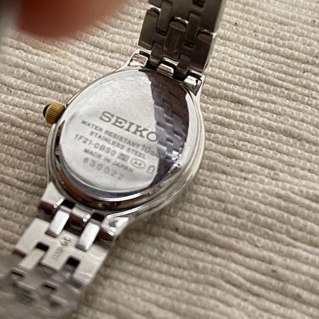 SEIKO セイコー 腕時計 EXCELINE エクセリーヌ 1F21-0BS0
