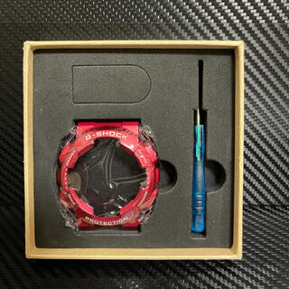 CASIO G-SHOCK カスタムパーツ　メタルアイアンマンカラー(腕時計(デジタル))